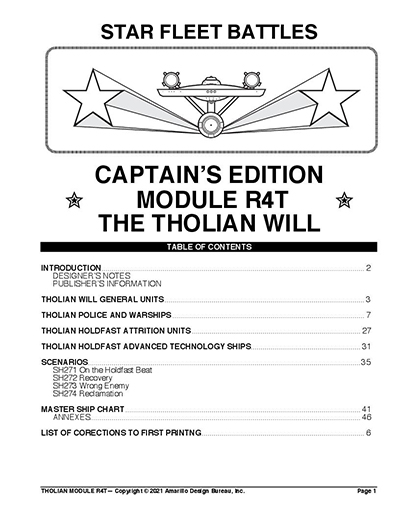 Module R4T Rulebook